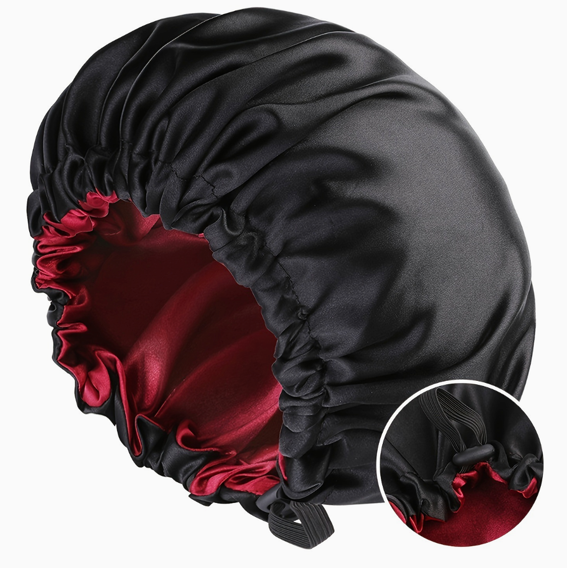 Satijnen Bonnet - Anti-Pluis en Anti-Haarbreuk