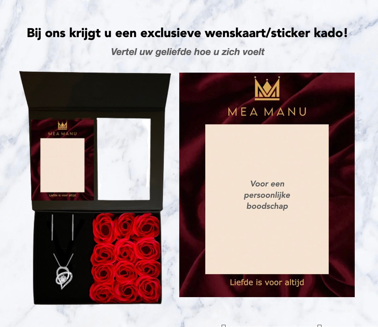 Mea Manu - Het alles in 1 Valentijnspakket