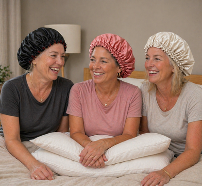 Satijnen Bonnet - Anti-Pluis en Anti-Haarbreuk