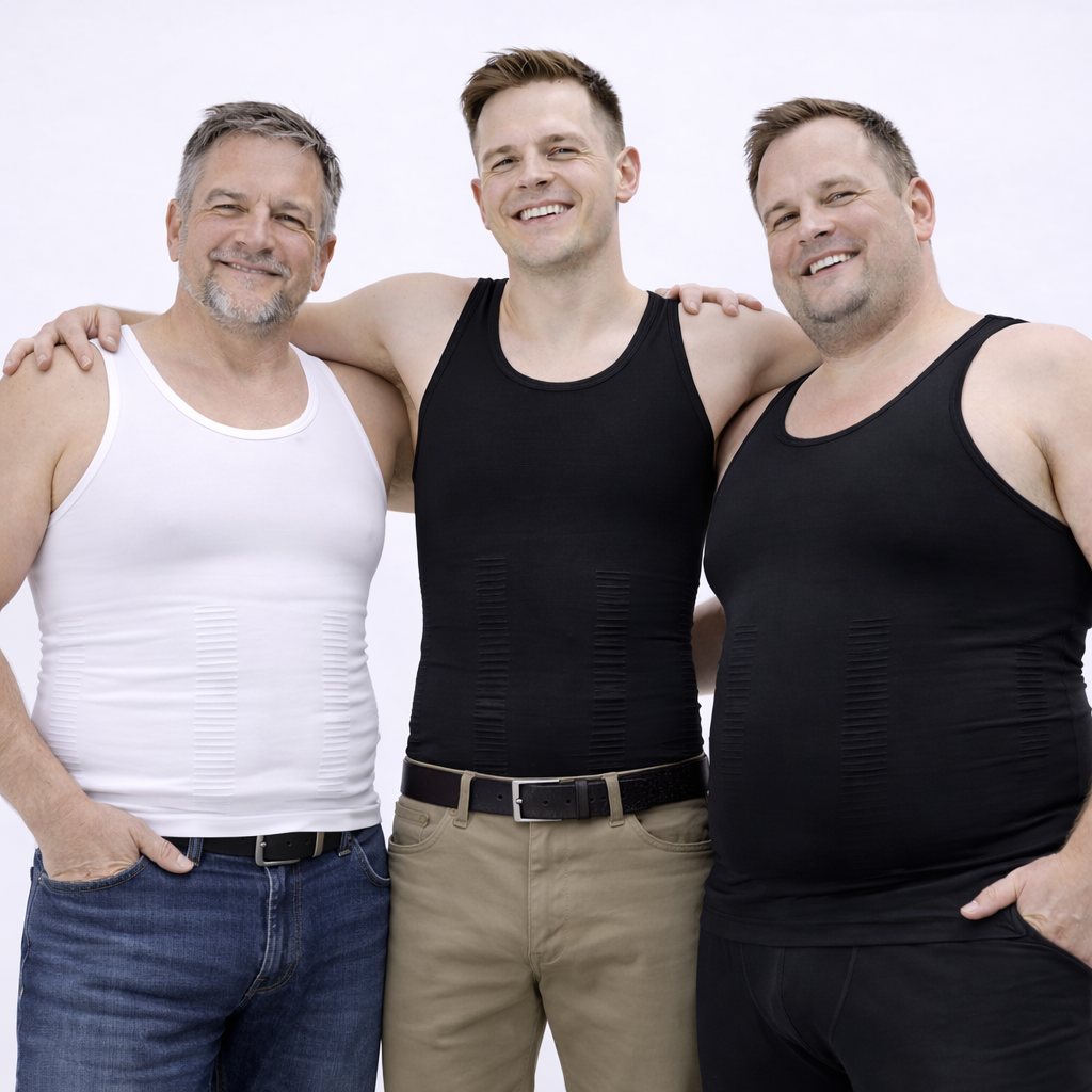 CorFit™ - Afslank hemd -Sterk corrigerend - heren