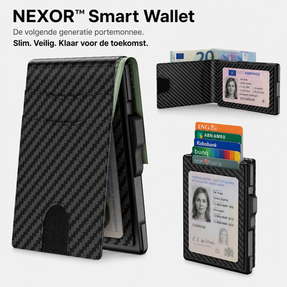 NEXOR™ - Slimme & Veilige Portemonnee 3.0