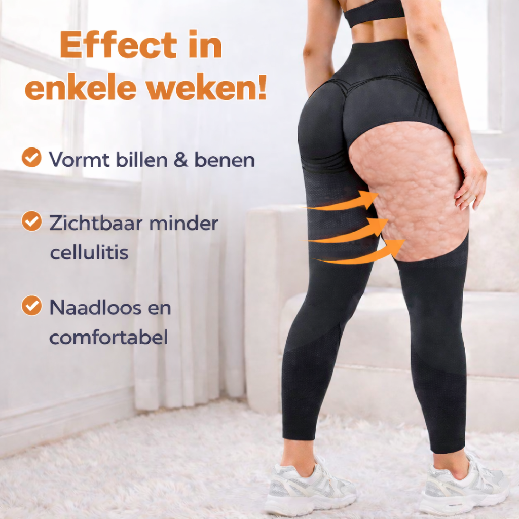 Lift-effect en Anti-Cellulite 3D Legging