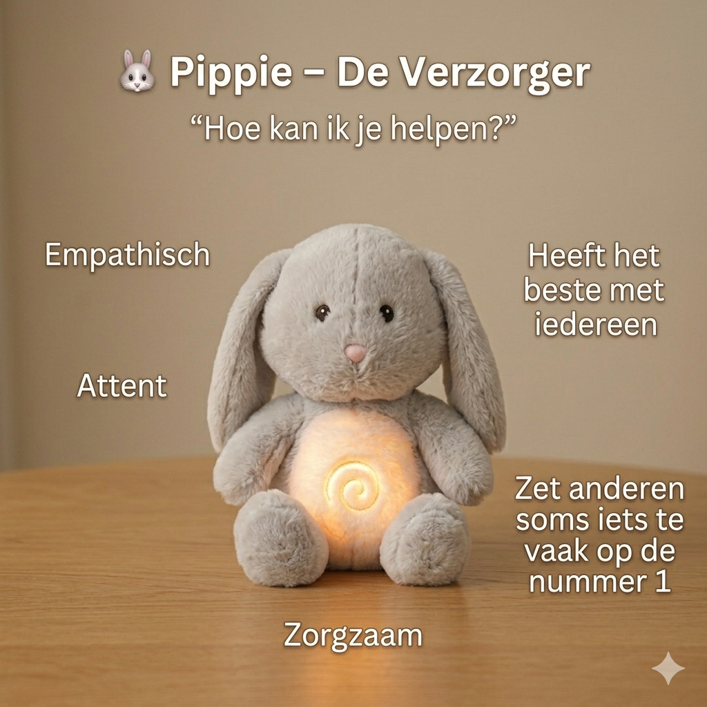 Ademende Troostmaatjes (ademend en lichtgevend)