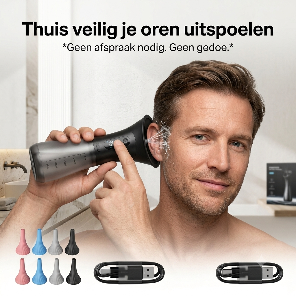 ClearEar Pro - Oor uitspuit-aparaat