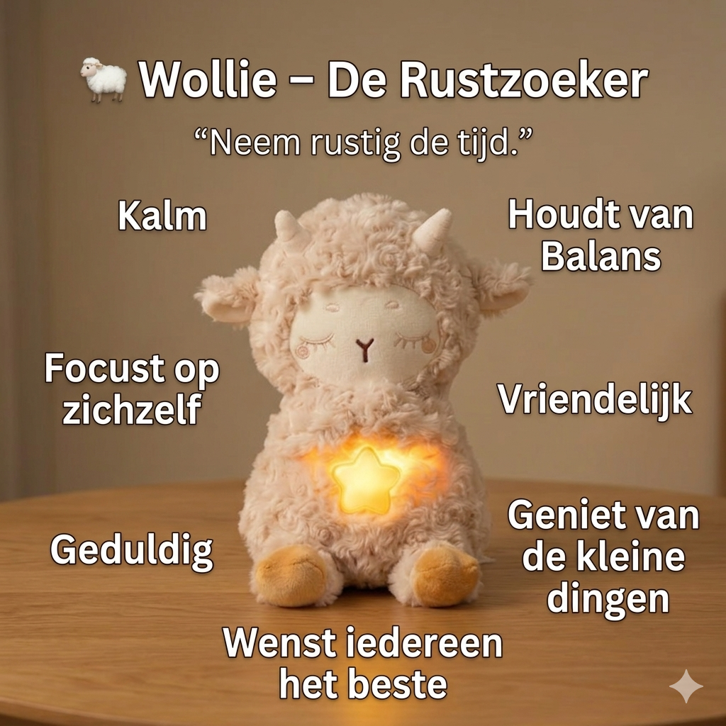 Ademende Troostmaatjes (ademend en lichtgevend)