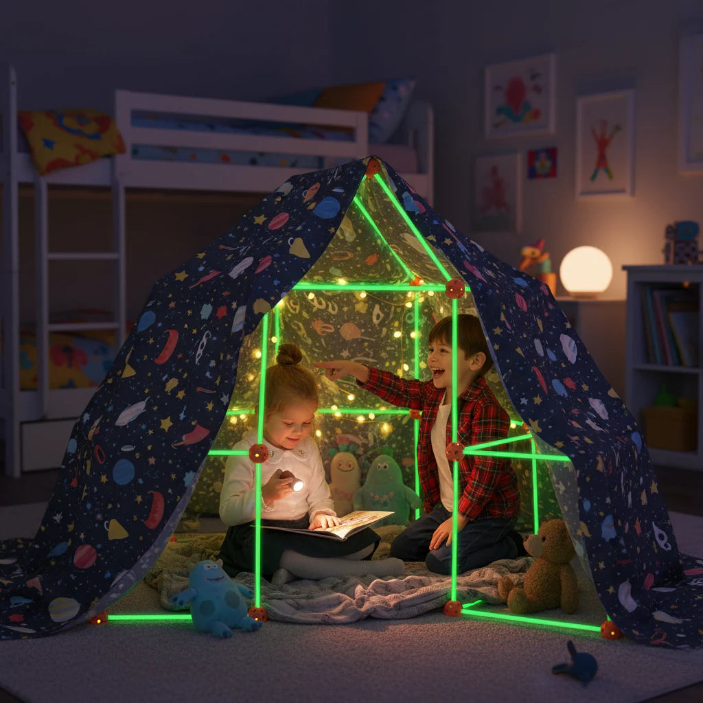 GlowFort Set - Bouw Je Eigen Lichtgevend Fort!