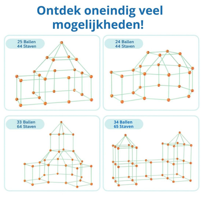 GlowFort Set - Bouw Je Eigen Lichtgevend Fort!
