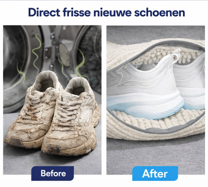 CleanStep® Schoen Washoes - Was veilig je schoenen + 10 Wasvellen
