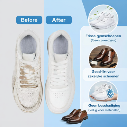 CleanStep® Schoen Washoes - Was veilig je schoenen + 10 Wasvellen