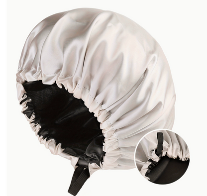 Satijnen Bonnet - Anti-Pluis en Anti-Haarbreuk