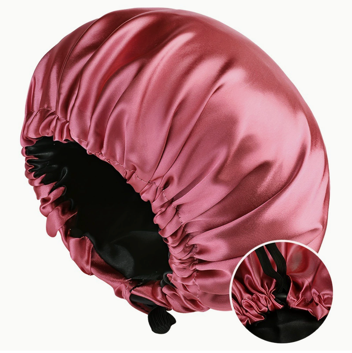 Satijnen Bonnet - Anti-Pluis en Anti-Haarbreuk