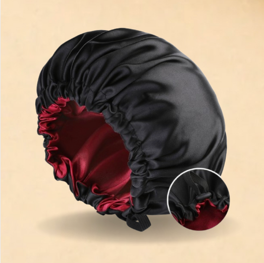 Satijnen Bonnet - Anti-Pluis en Anti-Haarbreuk