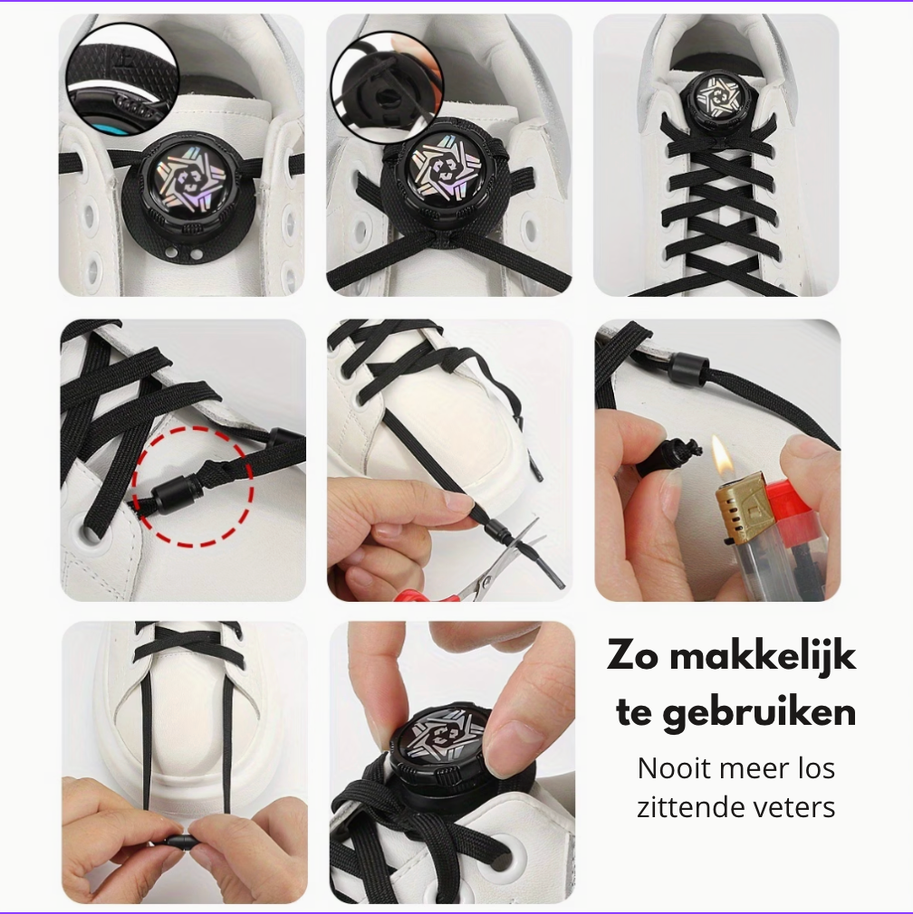 AutoLace® - Automatisch Verstelbare Veters