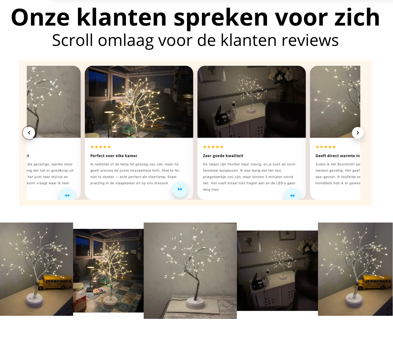 Boomlicht® ZEN- 108 LED's Vervormbaar