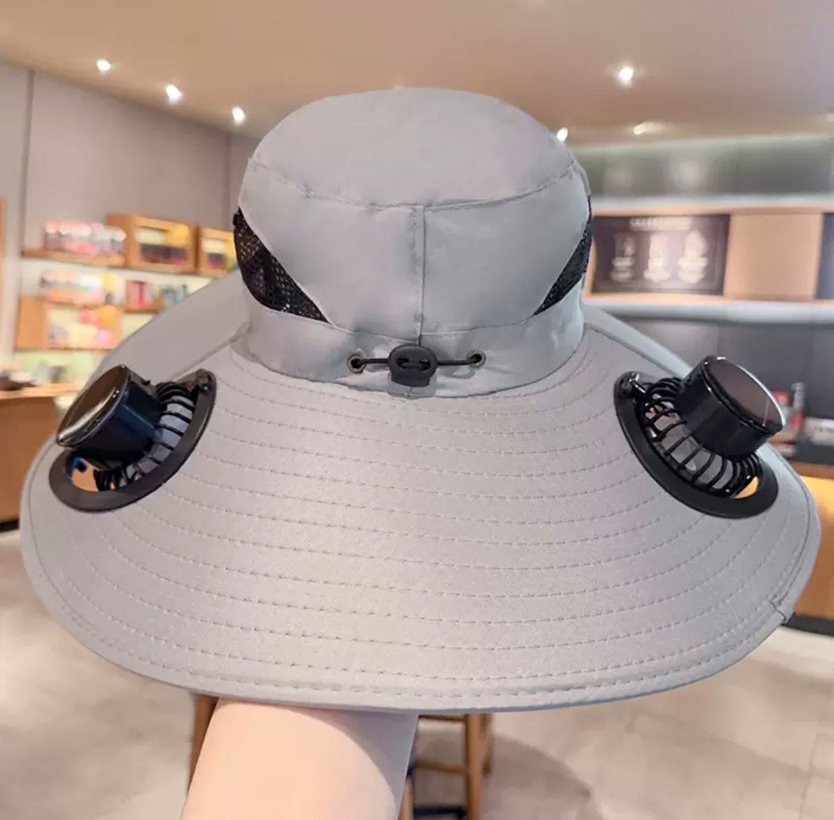 VENT® - Ventilator Hoed/Pet op Zonne-energie