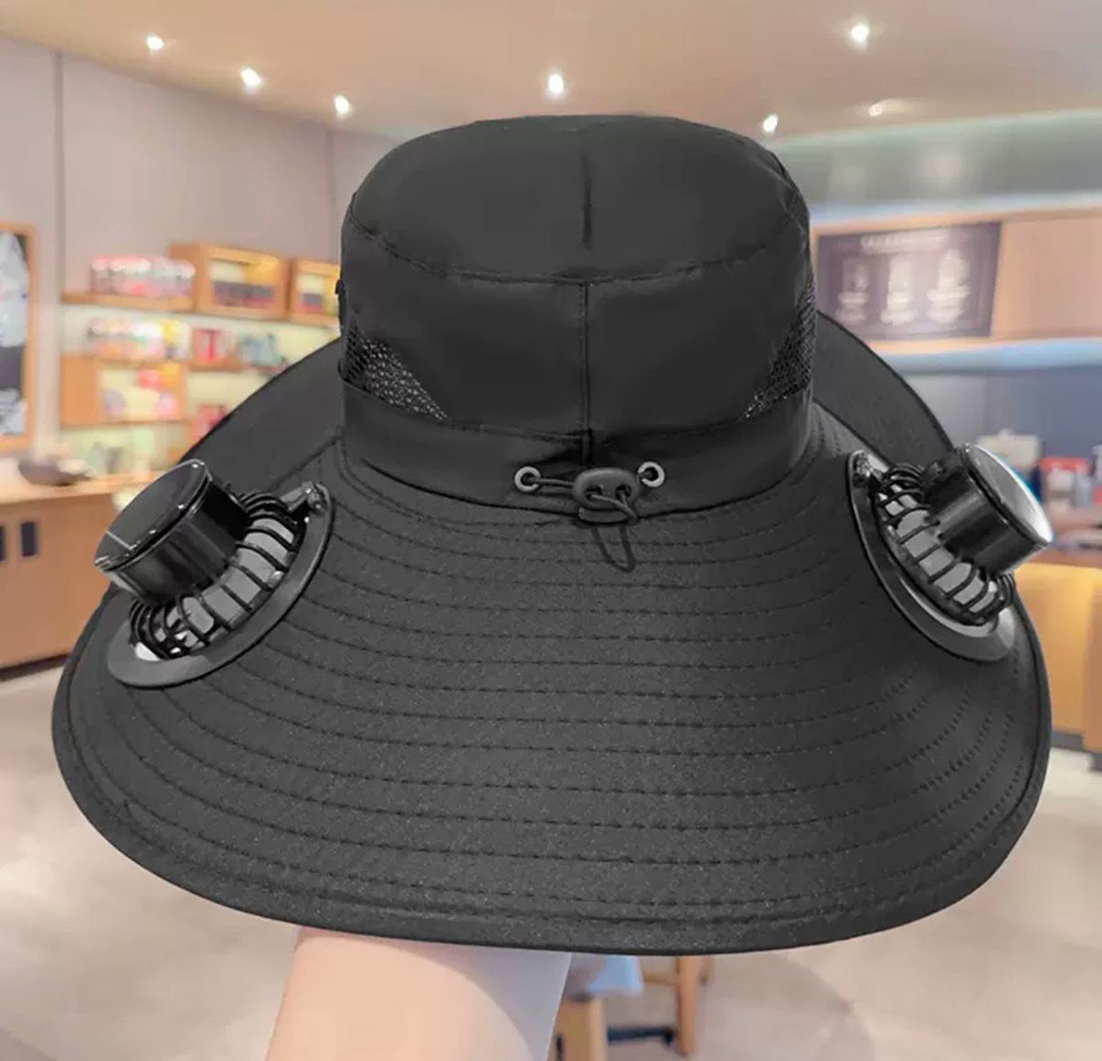 VENT® - Ventilator Hoed/Pet op Zonne-energie