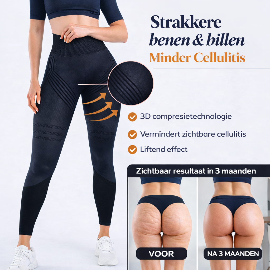 Lift-effect en Anti-Cellulite 3D Legging
