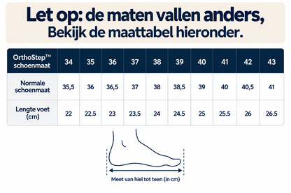 OrthoStep™ – Orthopedische Comfort Sneaker