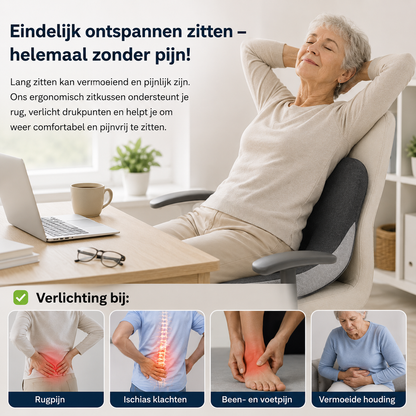 ZitComfort™ | Ergonomisch Zitkussen